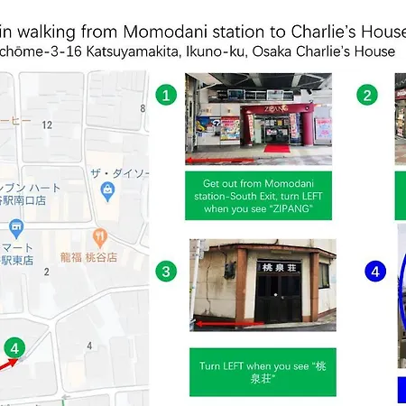 Charlie'S House Apartment Osaka Exterior photo
